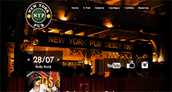 Desktop Screenshot of newyorkpub.com.br