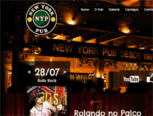 Tablet Screenshot of newyorkpub.com.br